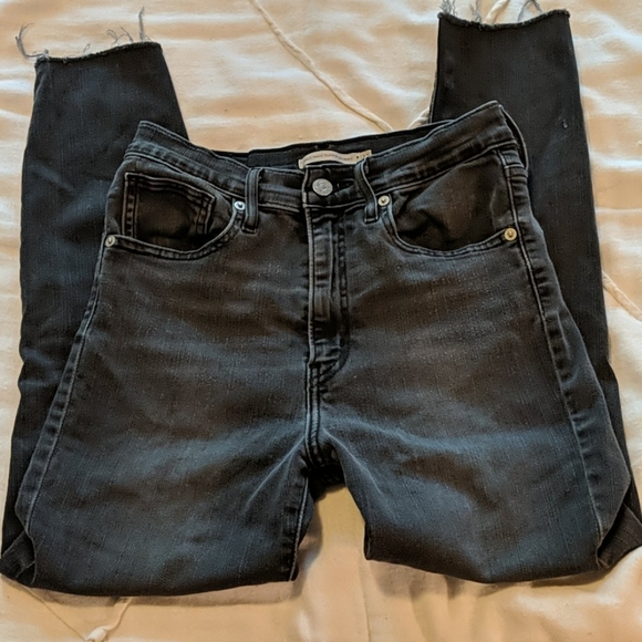Levi's Denim - Levi's Mile High Super Skinny Gray Jean